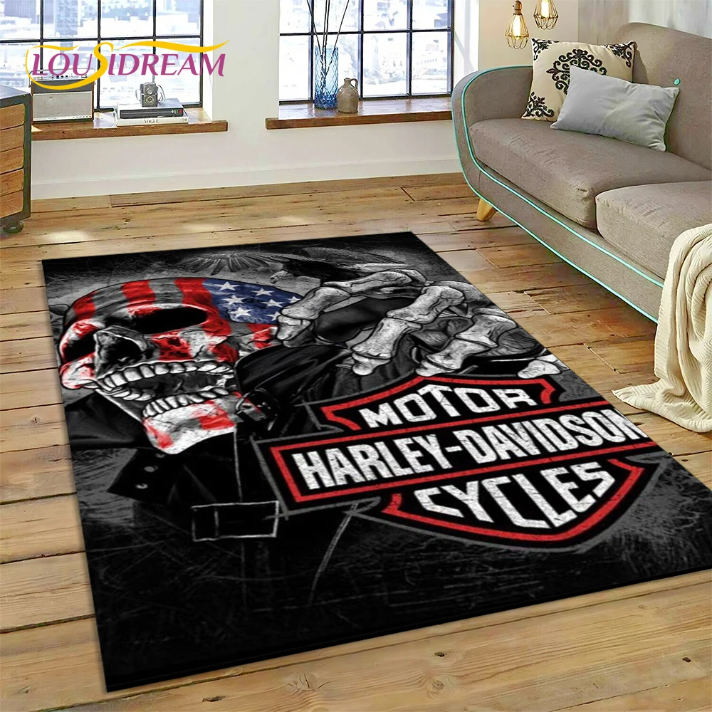 Home Textiles Sale - Коврик с логотипом мотоцикла Harley-y, 27