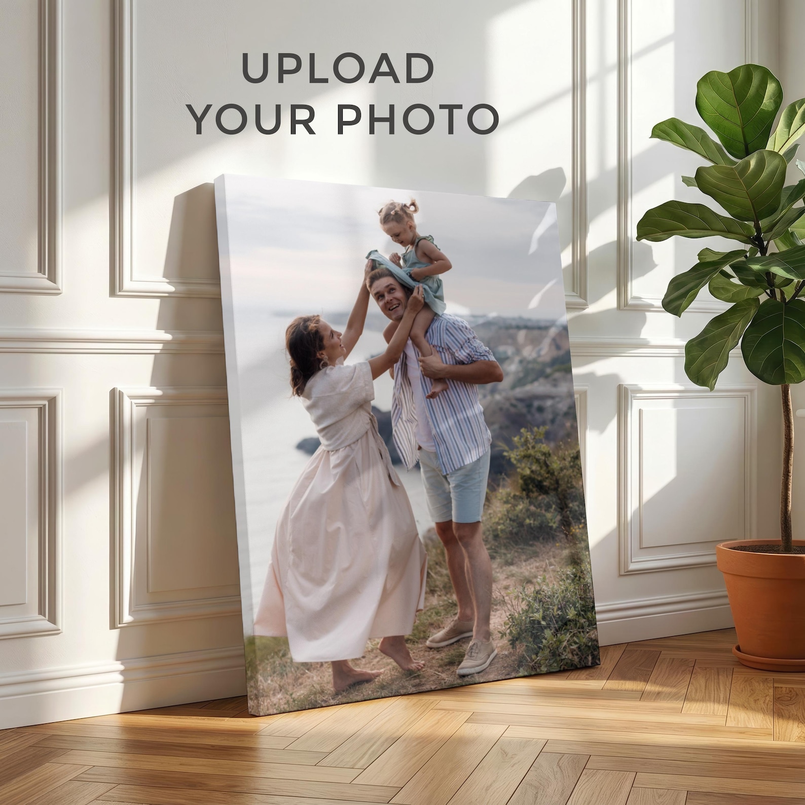 Home Textiles & Decorations - Персонализированный фотохолст, Настенный декор с семейным