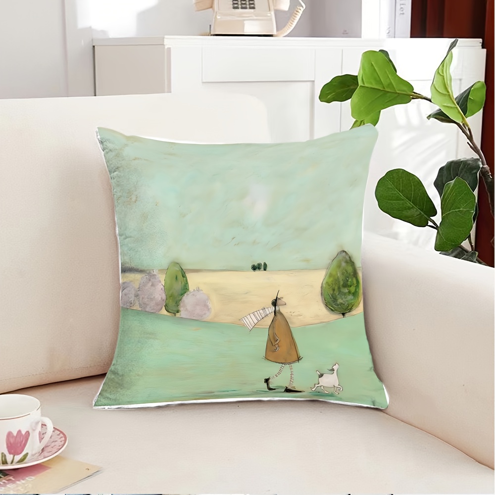 1 шт. Модная наволочка с мульт – обзор и цена Pillow Insert 18X18