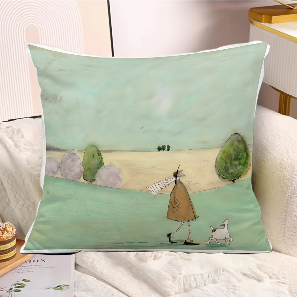 1 шт. Модная наволочка с мульт – обзор и цена Pillow Insert 18X18